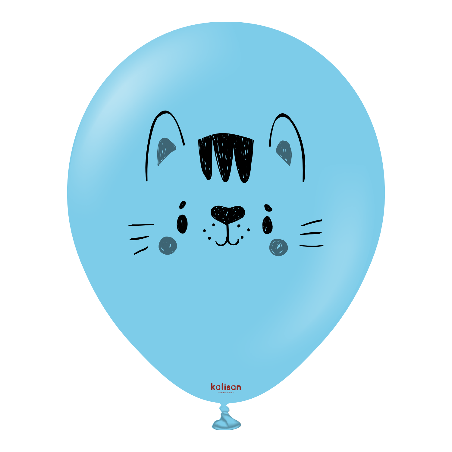 kalisan-animals-luftballon-animal-faces-12-zoll-6-st-ck-mix image 4