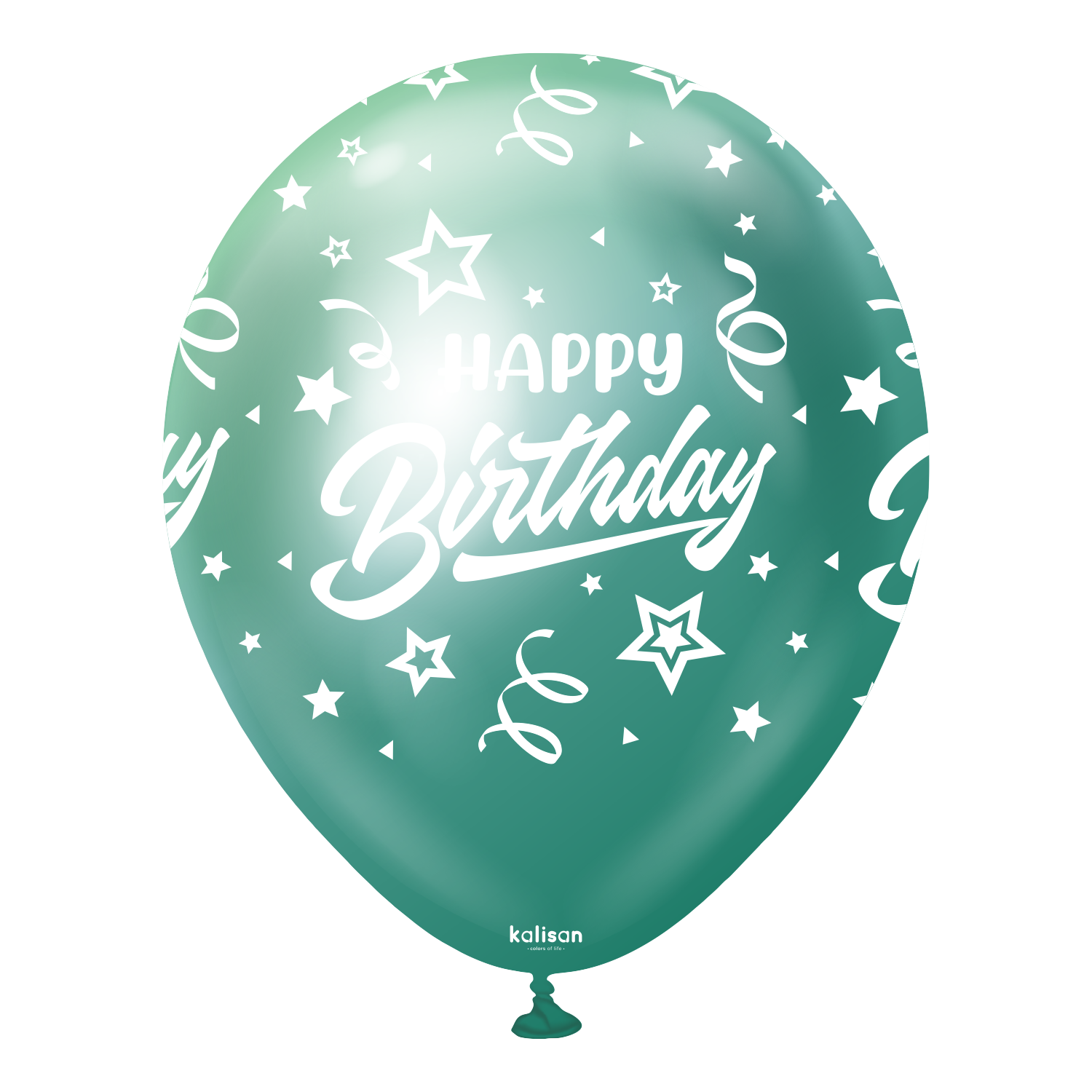 kalisan-birthday-happy-birthday-chrome-luftballon-25-stk-mirror image 2