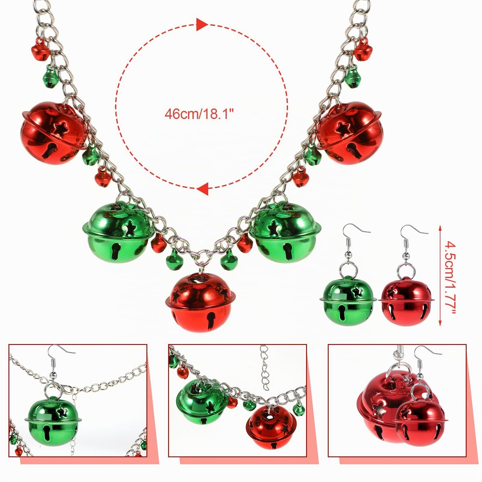 howaf-weihnachtskost-m-damen-set-haarreif-schmuck image 3
