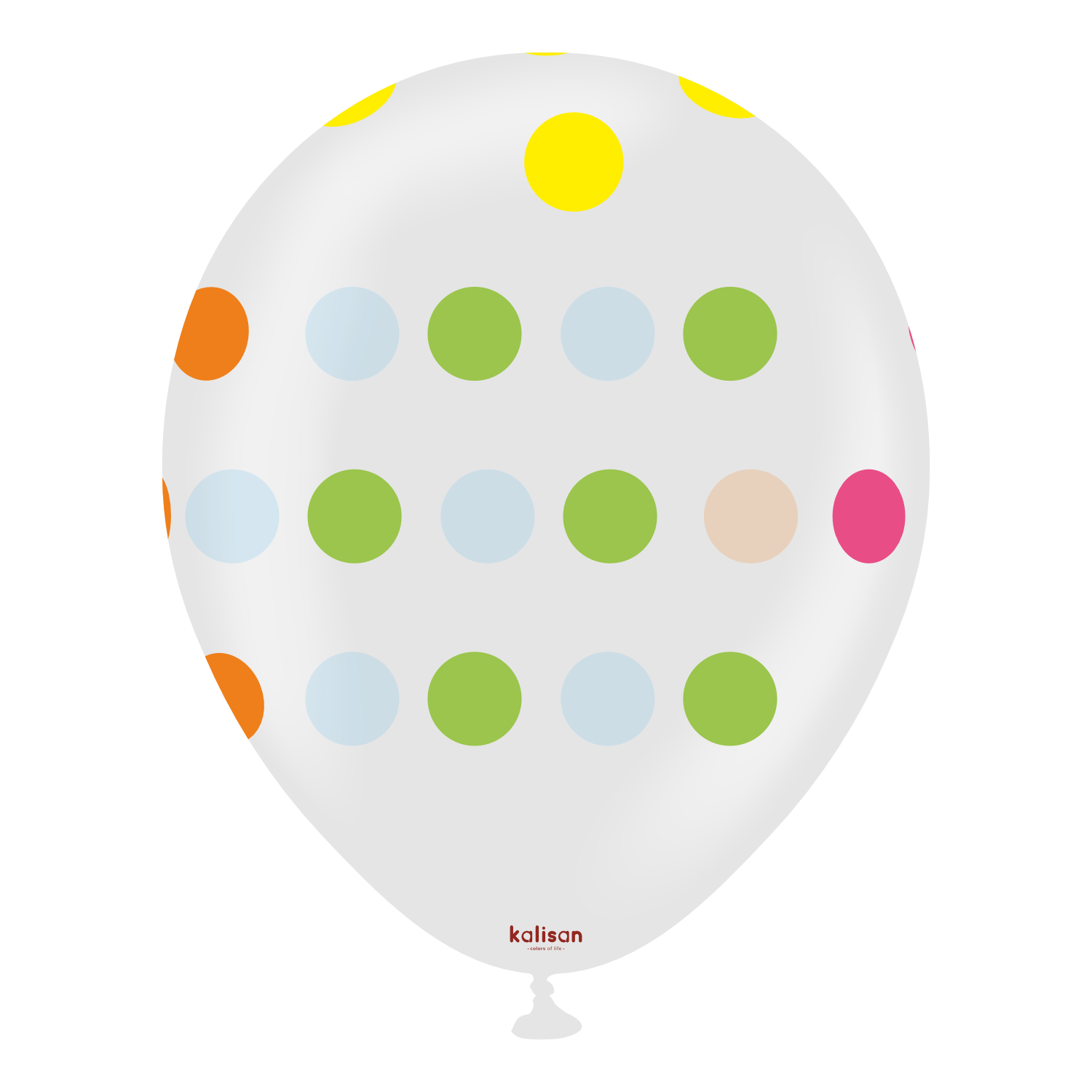 kalisan-party-polka-dots-luftballons-12-zoll-25-st-ck-transparent image 5