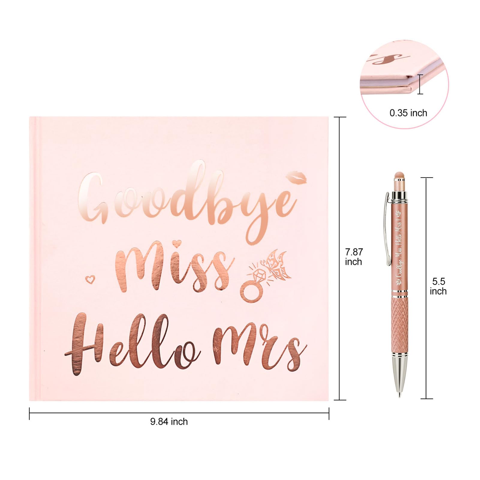 howaf-jga-g-stebuch-wei-goodbye-miss-hello-mrs-32-seiten image 2