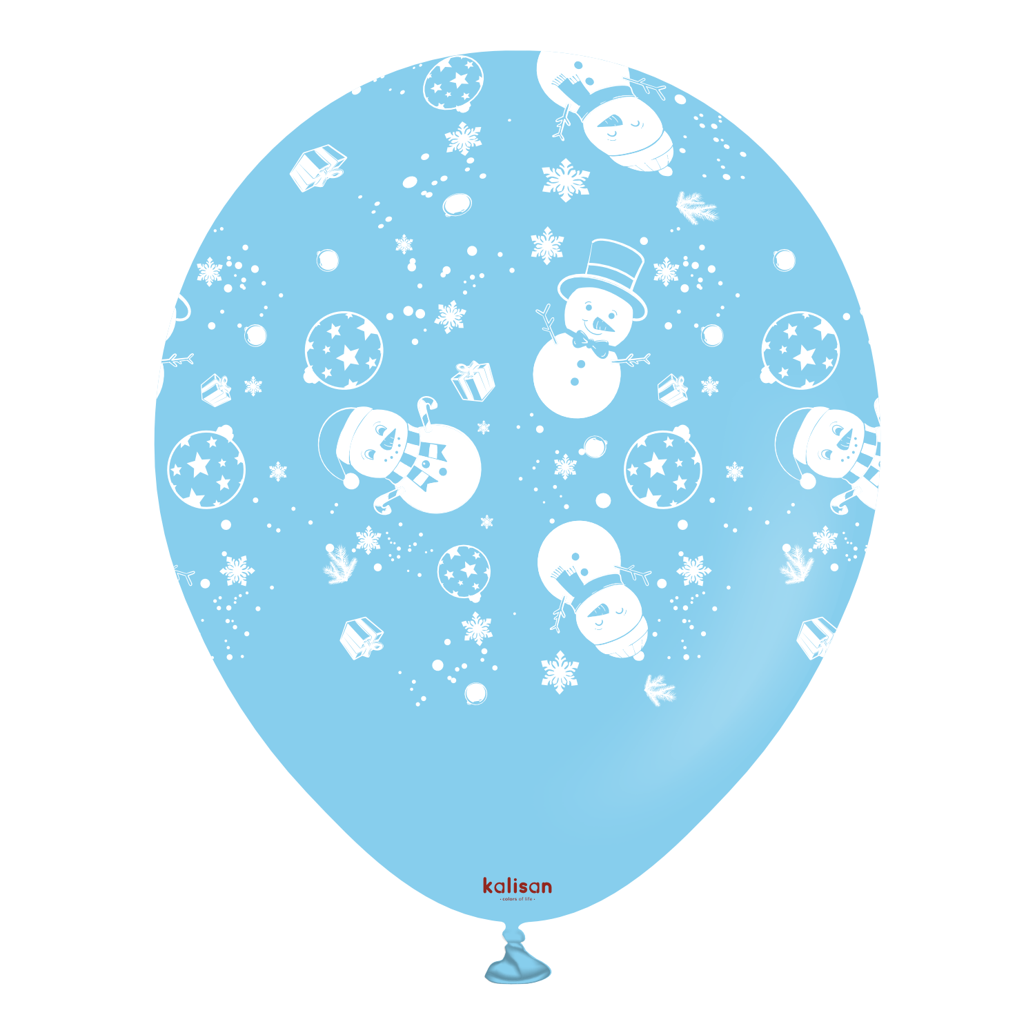 kalisan-new-year-christmas-snowman-luftballons-25-st-ck image 4