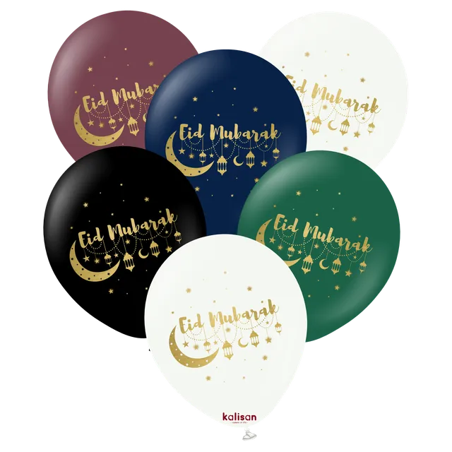 kalisan-eid-m-barak-luftballon-gold-12-zoll-25-st-ck image 1
