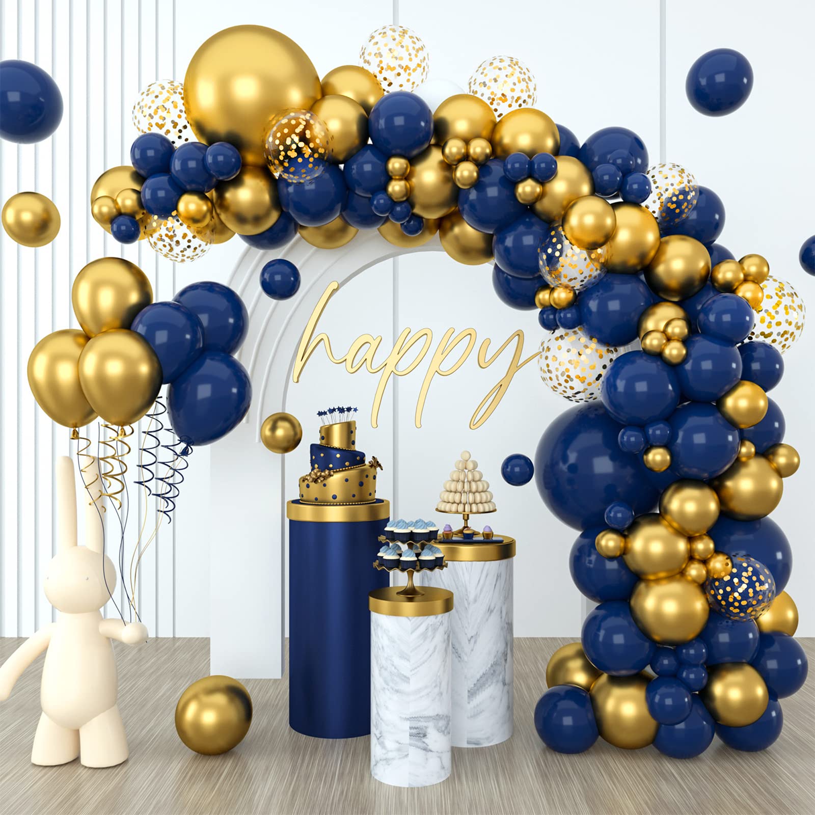 qifu-ballon-girlande-a-gr-n-ballongirlande-gr-n-wei-gold image 6