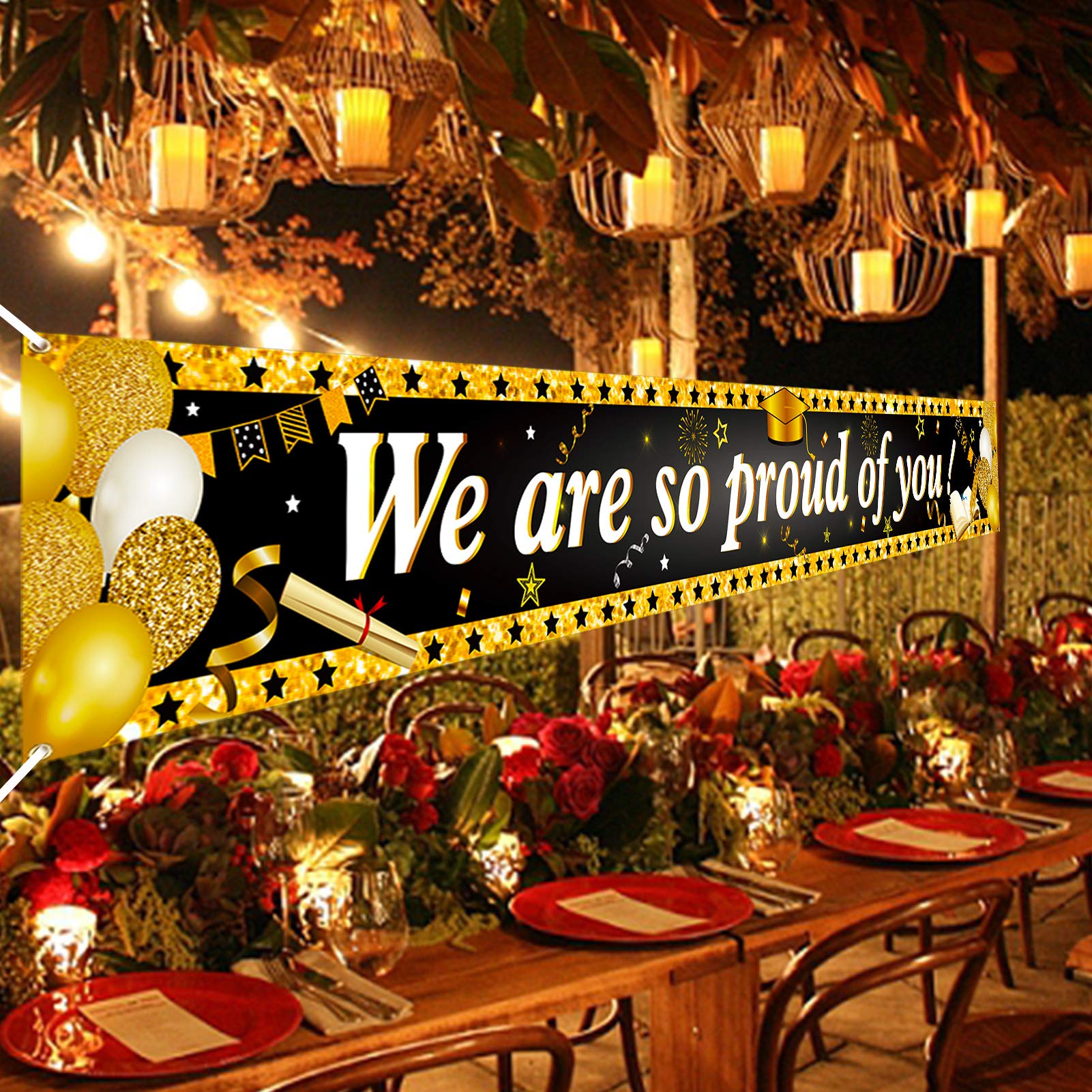 howaf-we-are-so-proud-of-you-banner-abschluss-schwarz-gold-270-cm image 7