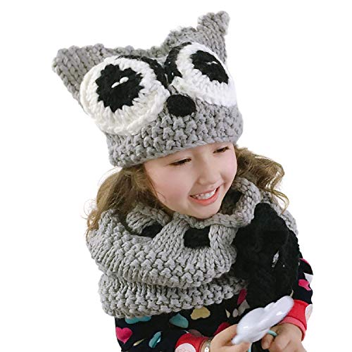 tacobear-accessories-winterm-tze-graue-eule-schlupfm-tze-kinder image 8