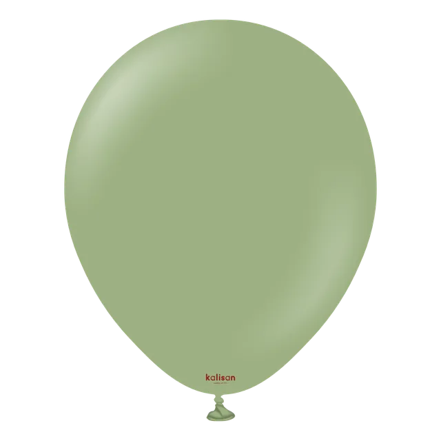 kalisan-retro-eucalyptus-luftballons-12-zoll-25-st-ck-gr-n image 1