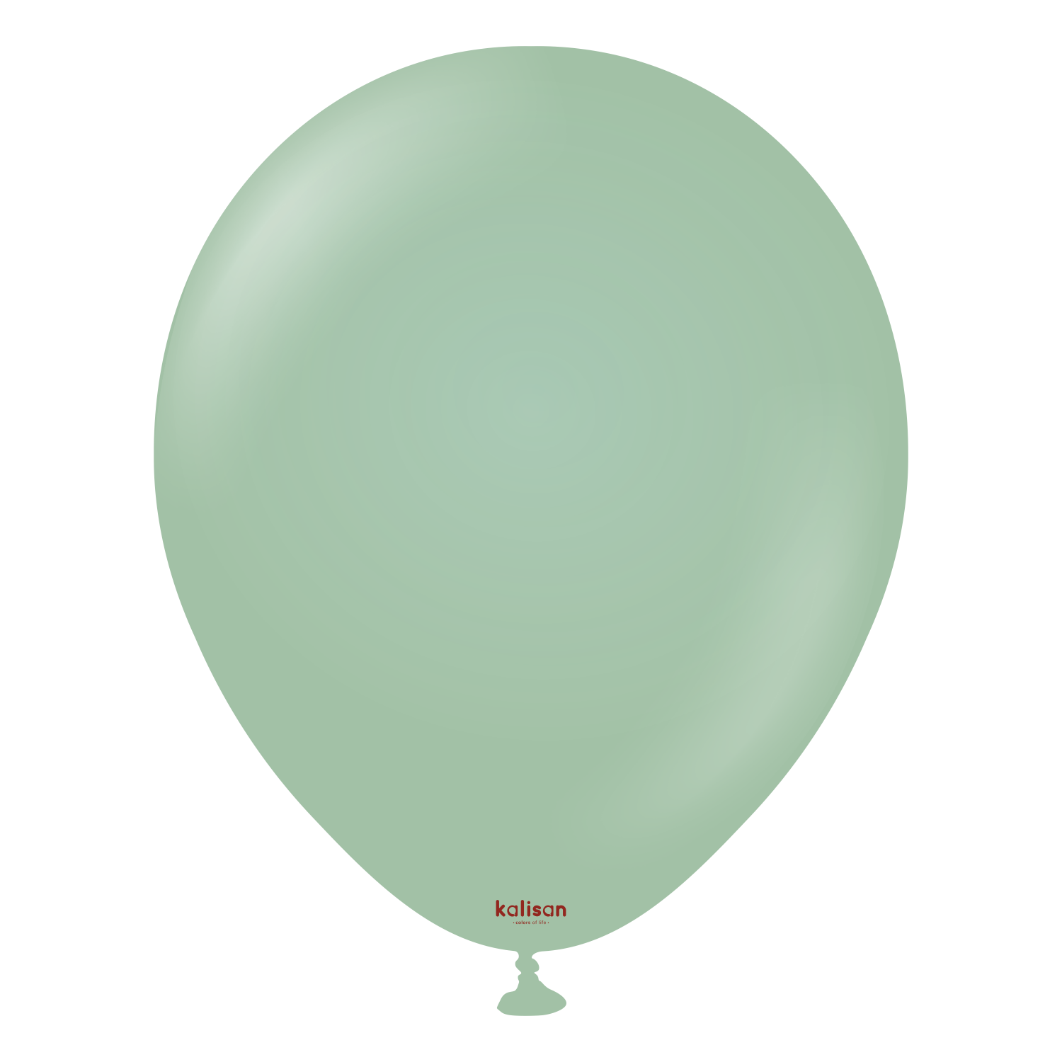 kalisan-retro-winter-green-luftballons-25er-12-matt-gr-n image 1