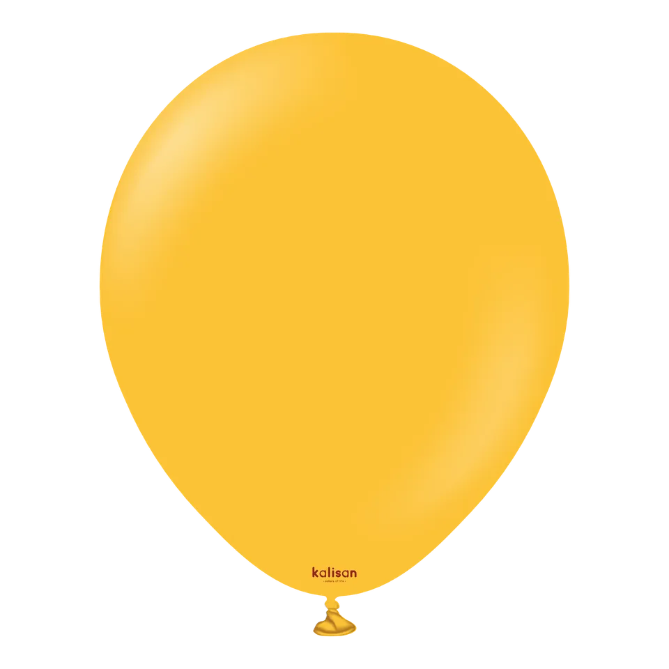 kalisan-standard-amber-luftballons-12-zoll-einfarbig-latex image 1