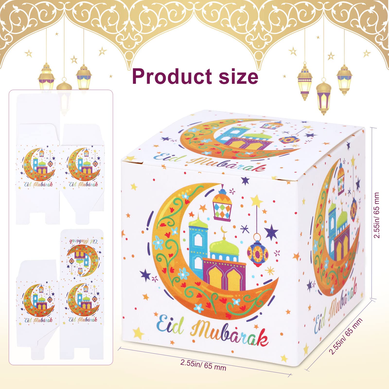 howaf-eid-mubarak-geschenkboxen-wei-16-st-ck-papier-65-mm image 2