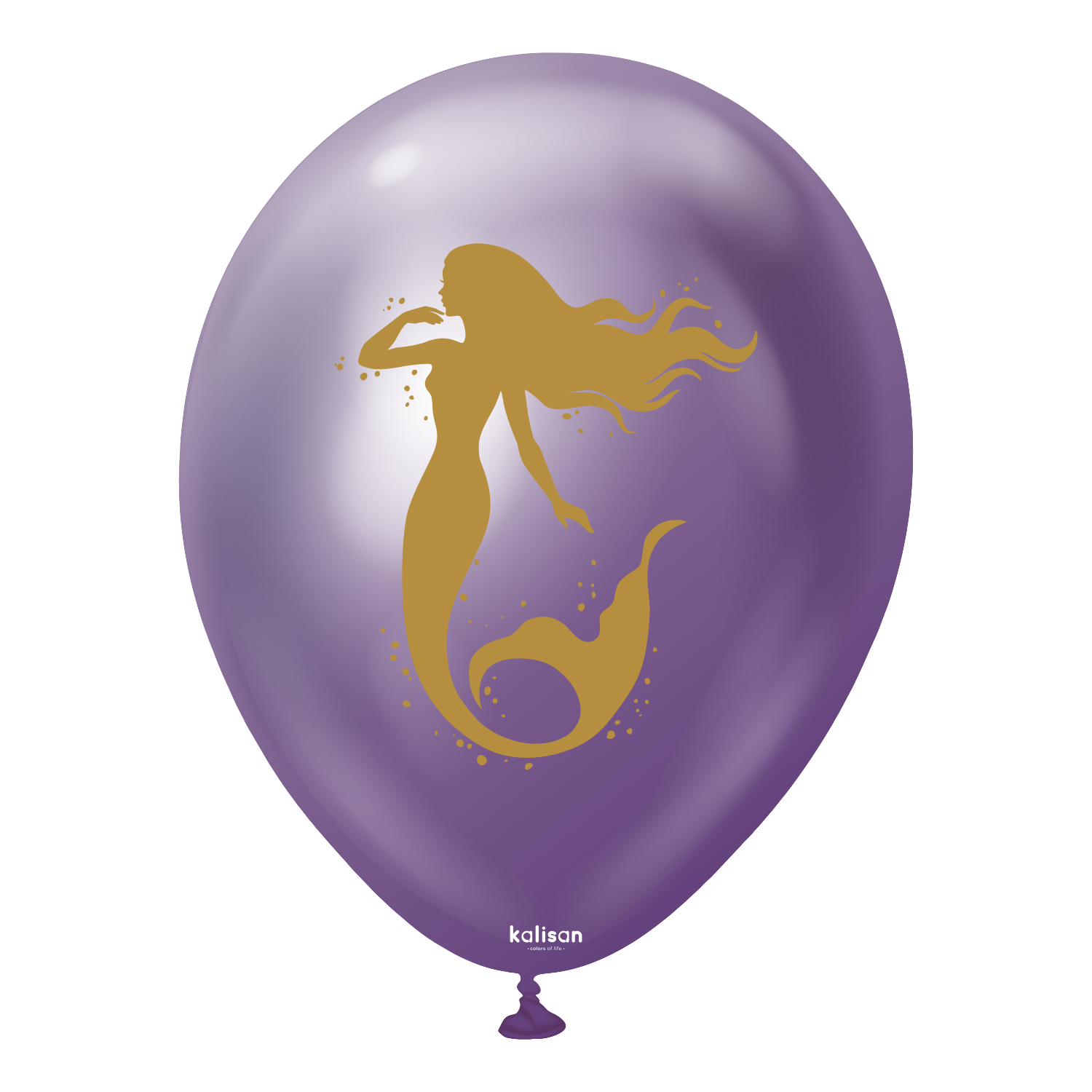 kalisan-animals-mermaid-mirror-luftballons-12-zoll-25-st-ck image 4