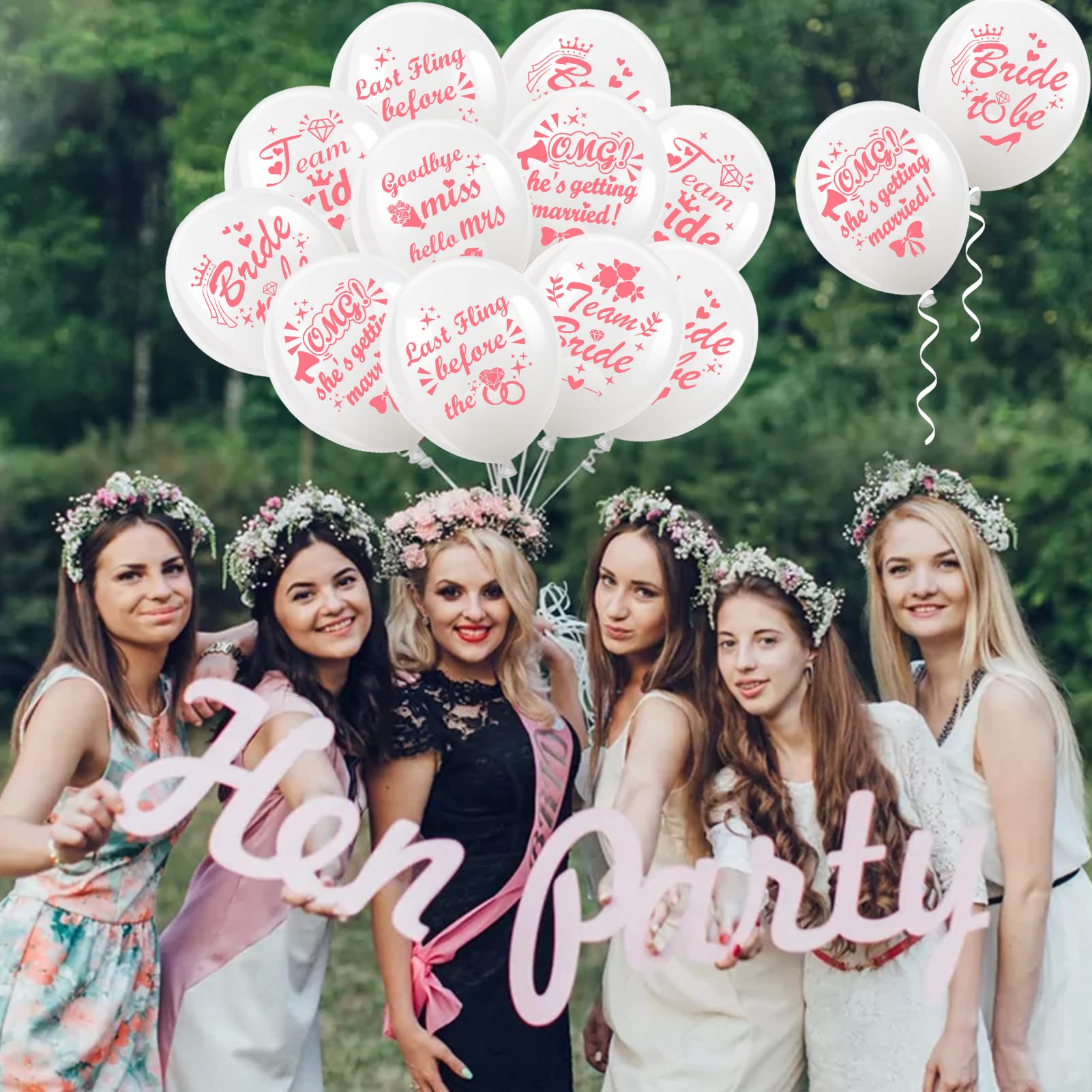 howaf-bride-to-be-luftballons-wei-rosegold-24-st-ck-latex image 7