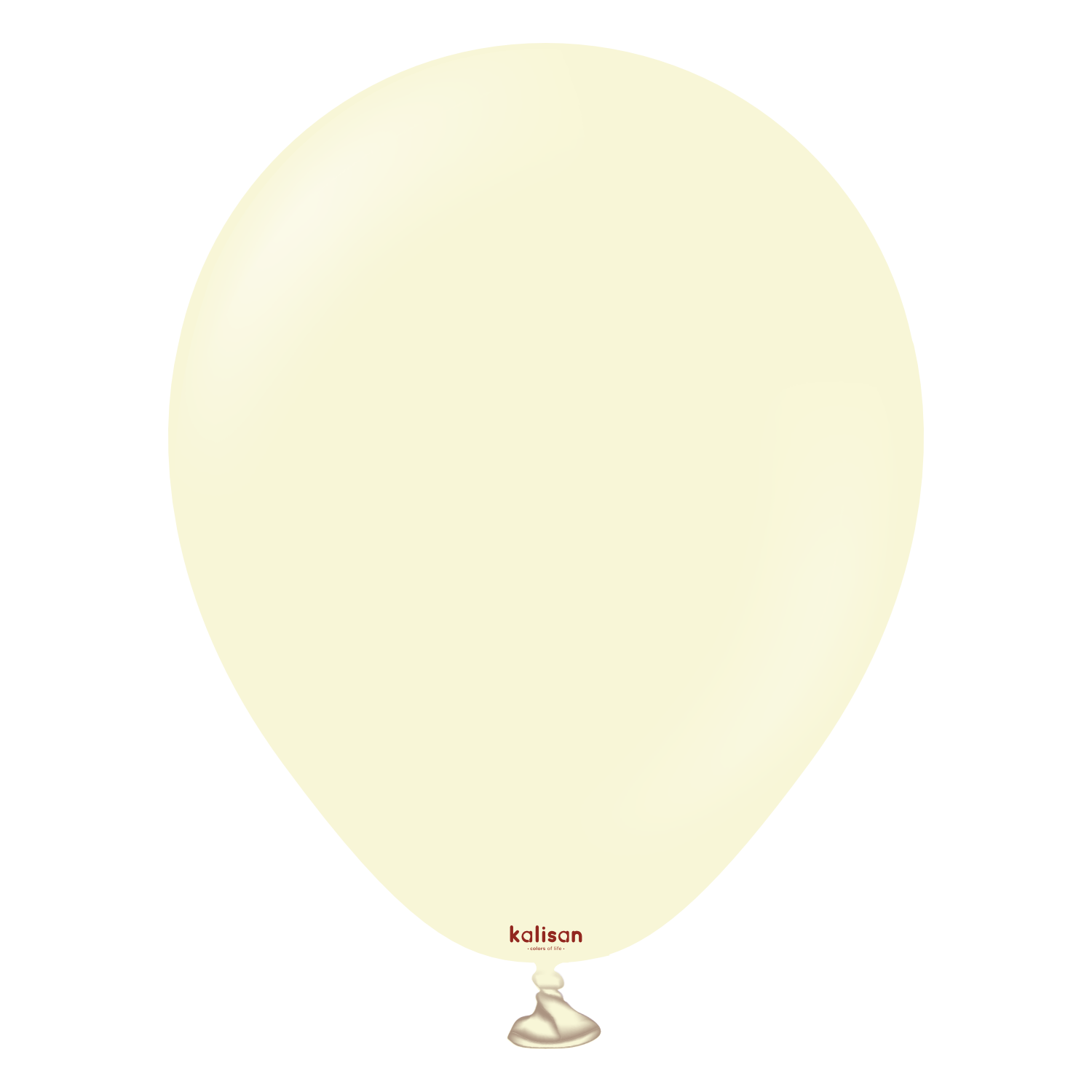 kalisan-macaron-colors-luftballon-12-zoll-pale-yellow-25er-pastell image 2