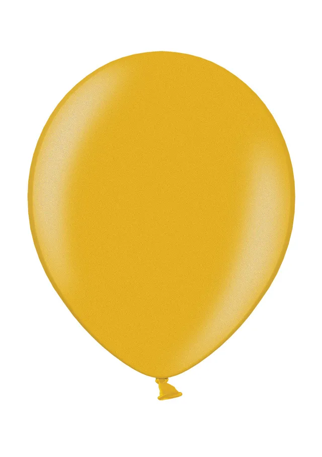 green-paw-metallic-balloons-luftballons-gold-50-st-ck-metallic image 1