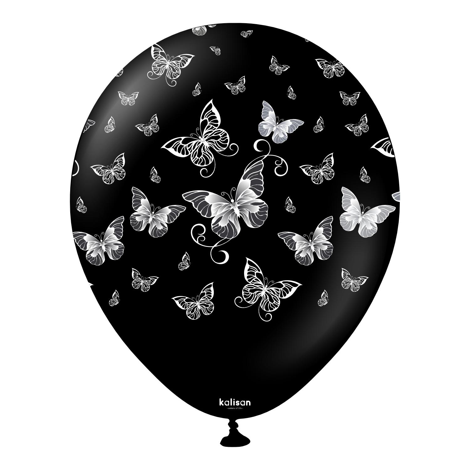 kalisan-animals-b-w-butterflies-luftballons-25-st-ck image 4