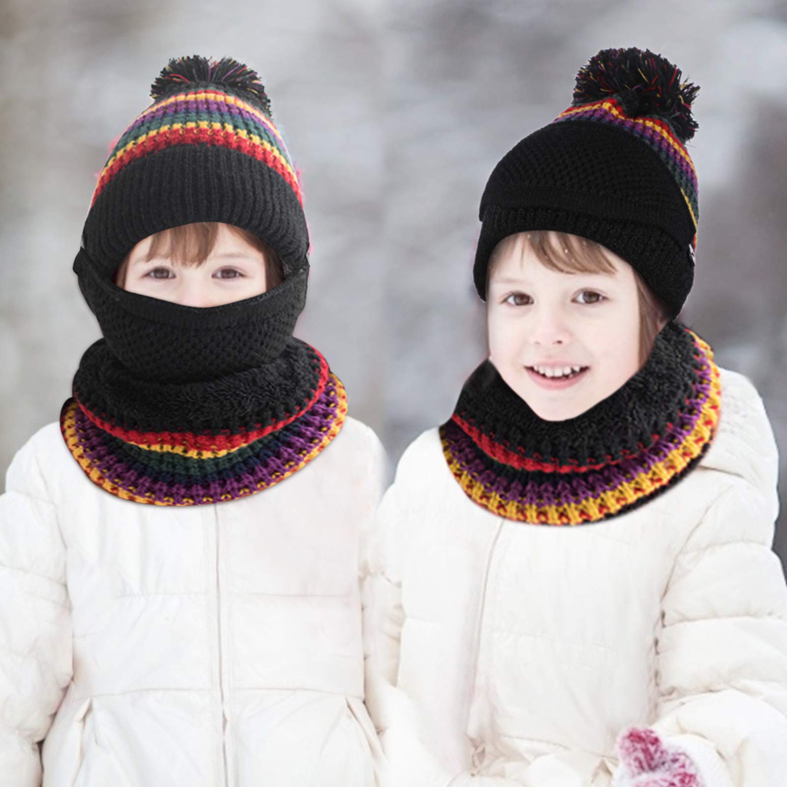 tacobear-accessories-m-tze-schal-set-3-teilig-schwarz-kinder image 6