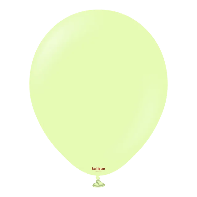 kalisan-macaron-pistachio-luftballons-12-25-stk-pastellgr-n image 1