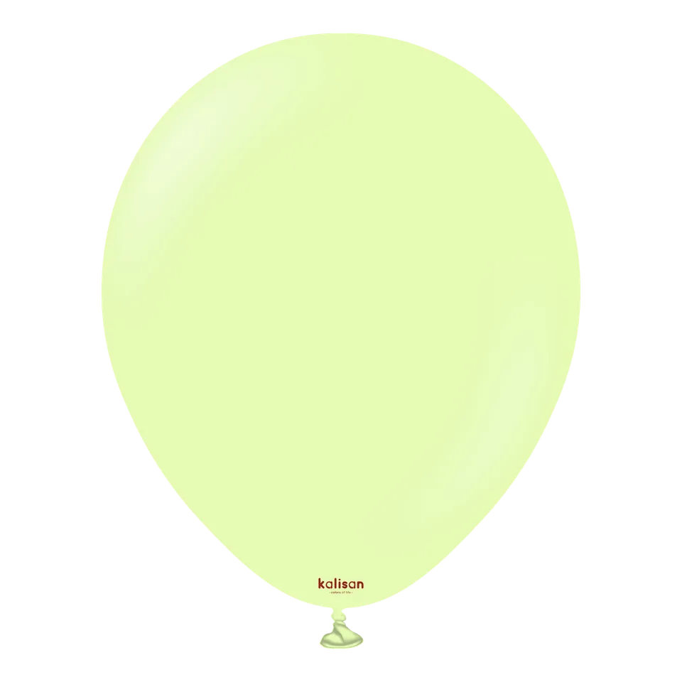 kalisan-macaron-pistachio-luftballons-12-25-stk-pastellgr-n image 1