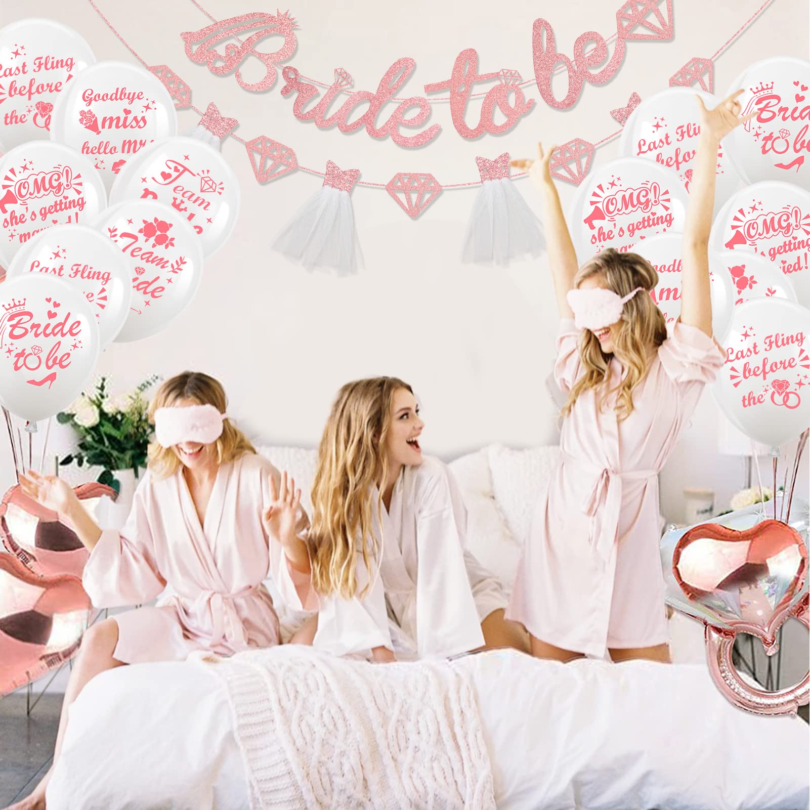 howaf-jga-deko-set-bride-to-be-girlande-wei-rosegold-ballons image 6