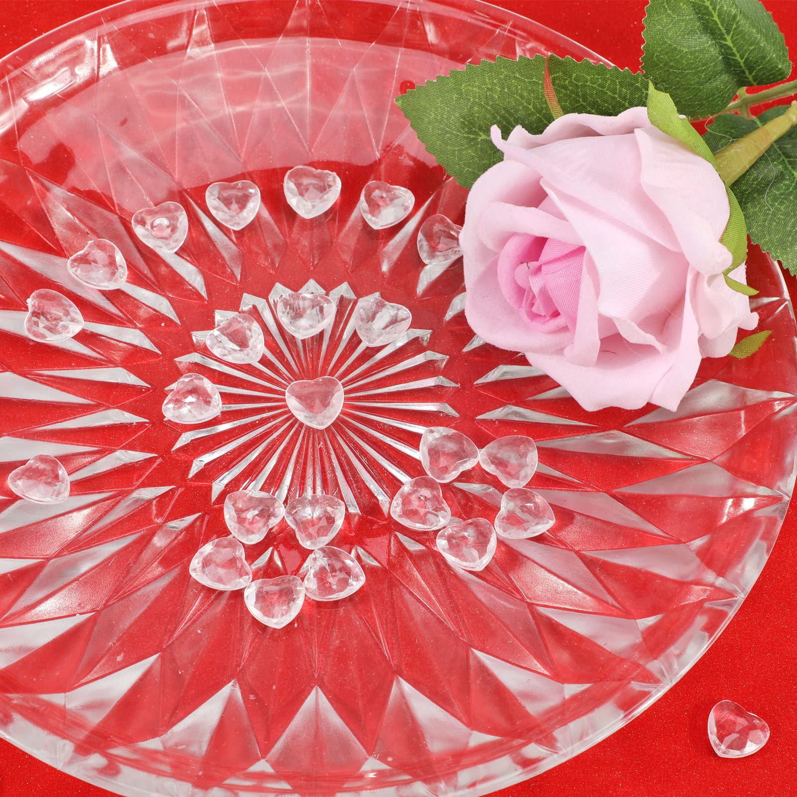 howaf-table-decorations-herz-streudeko-200-st-ck-acryl-diamant image 7