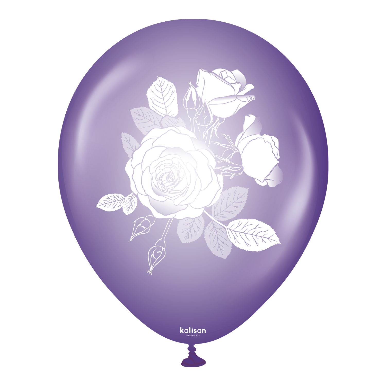 kalisan-fruits-plants-violet-roses-luftballons-12-zoll-25-st-ck image 2