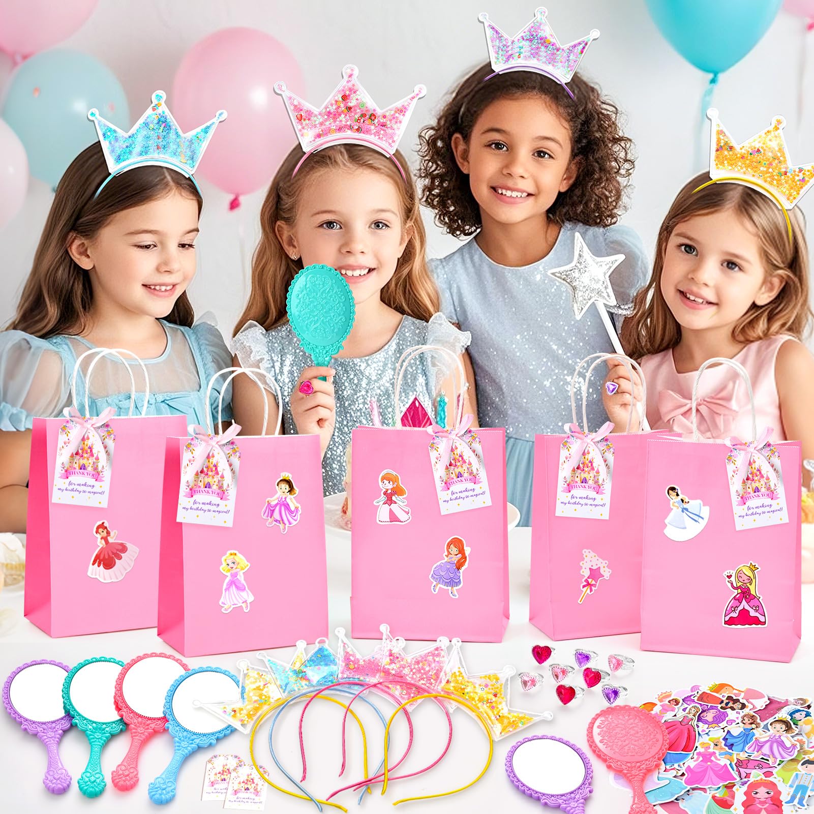 tacobear-prinzessin-mitgebsel-91-tlg-krone-t-ten-set image 7