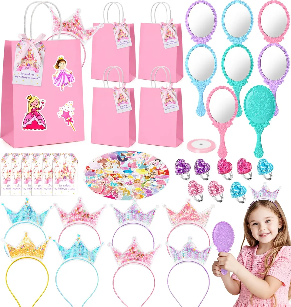 tacobear-prinzessin-mitgebsel-91-tlg-krone-t-ten-set image 1
