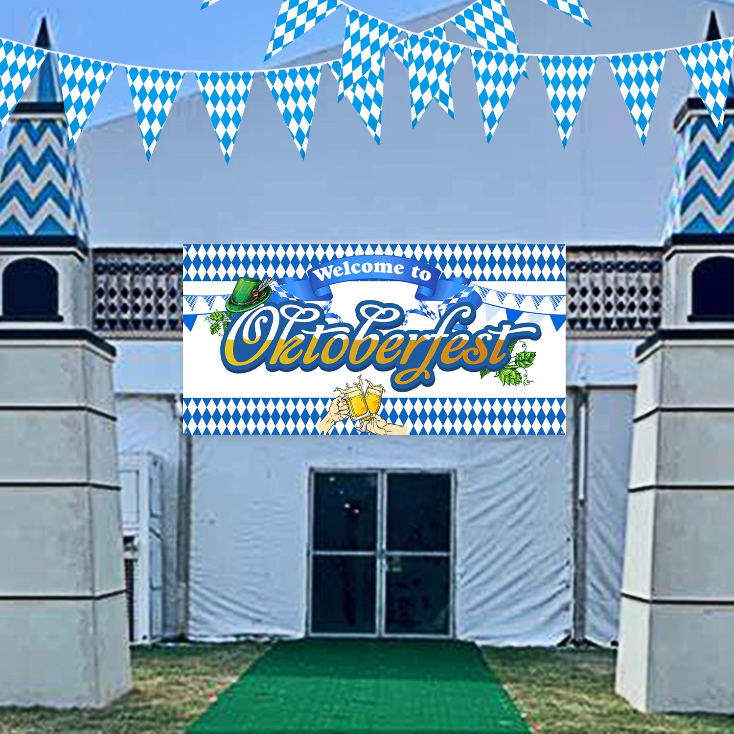 howaf-oktoberfest-banner-deko-hintergrund-178-x-95-cm-blau-wei image 5