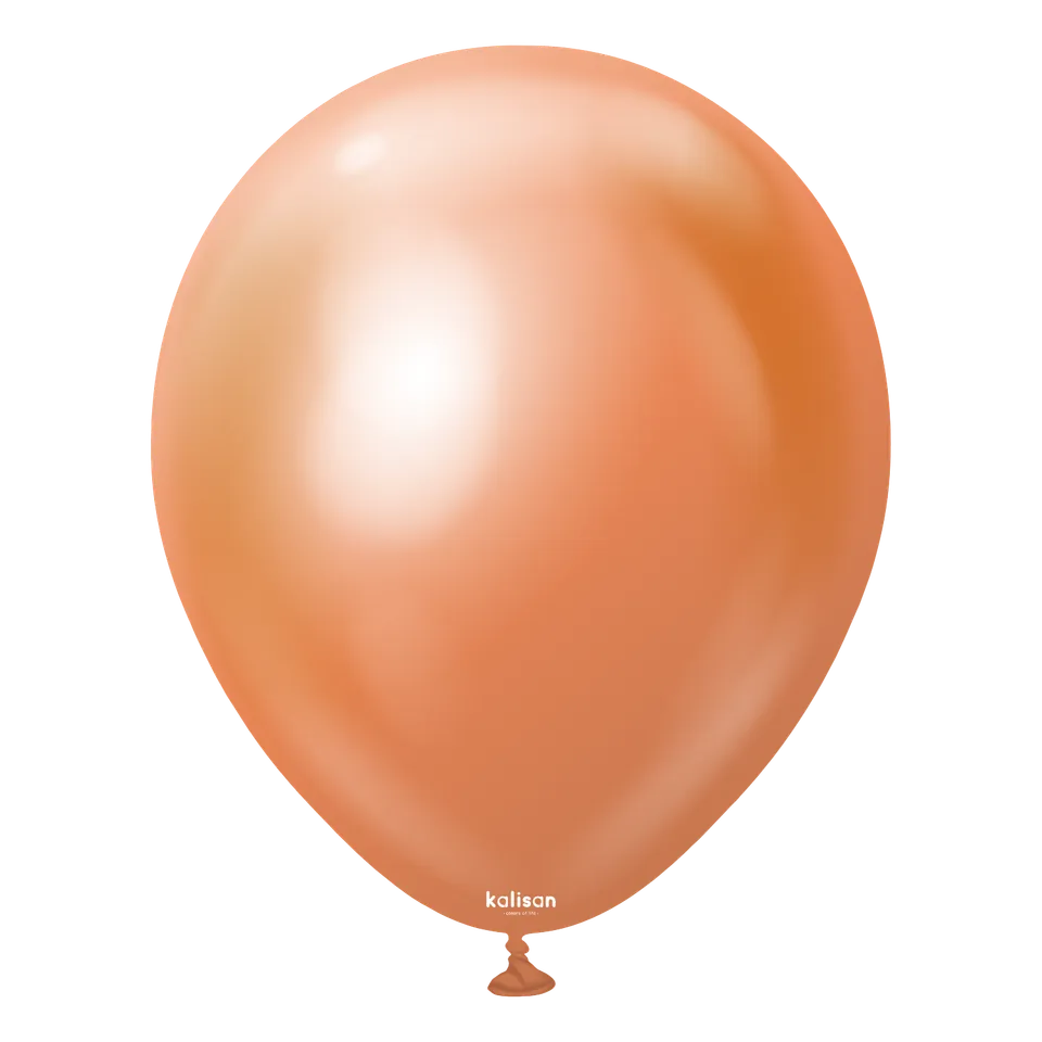 kalisan-mirror-copper-luftballons-kupfer-25-st-ck-chrom image 1