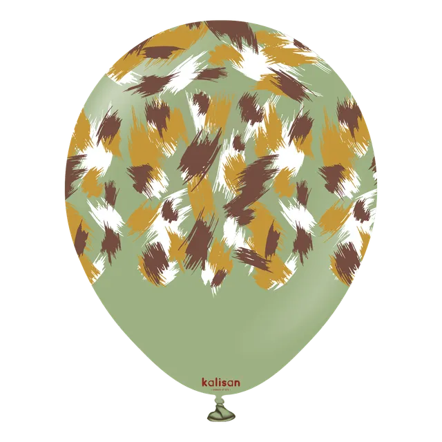 kalisan-safari-theme-savanna-eucalyptus-ballons-12-zoll-25-st-ck image 1