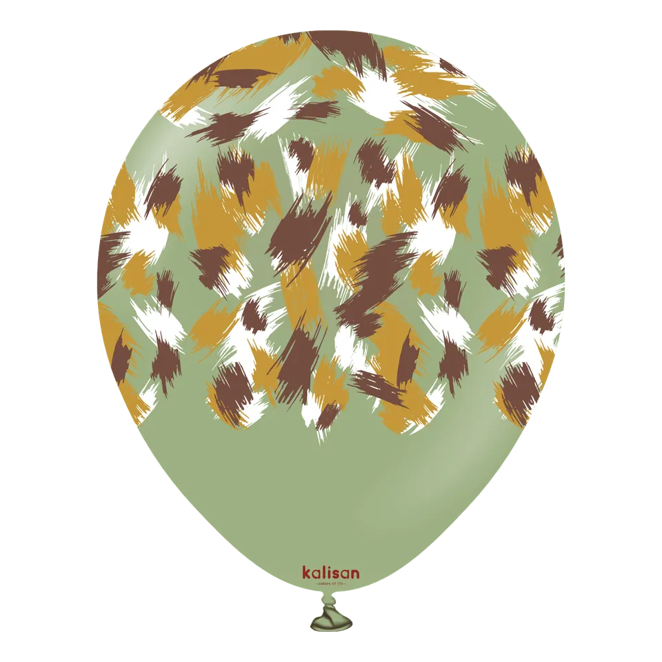 kalisan-safari-theme-savanna-eucalyptus-ballons-12-zoll-25-st-ck image 1