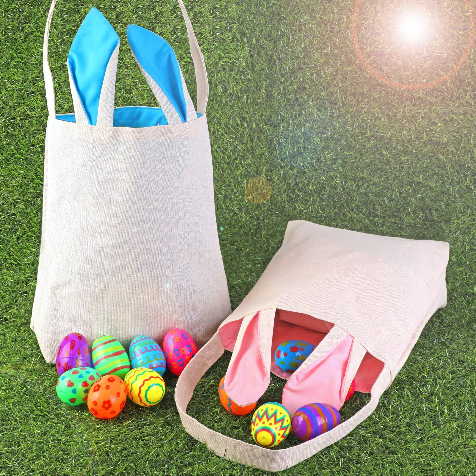 howaf-osterhasen-tasche-jute-osterkorb-30x26cm-2er-pack image 5
