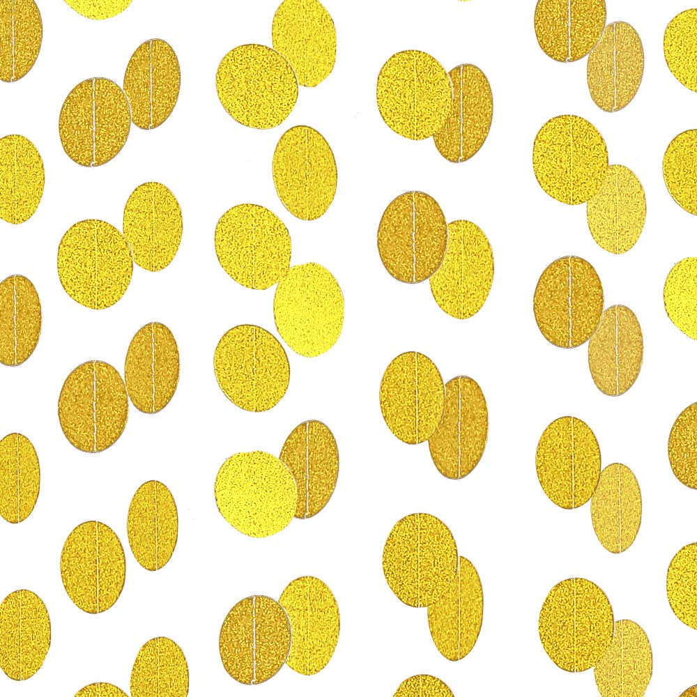 howaf-silvester-girlande-happy-new-year-banner-gold-glitzer-3m image 4