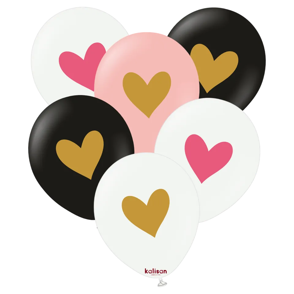 kalisan-valentine-s-hearts-ballons-12-zoll-25-st-ck-rosa image 1