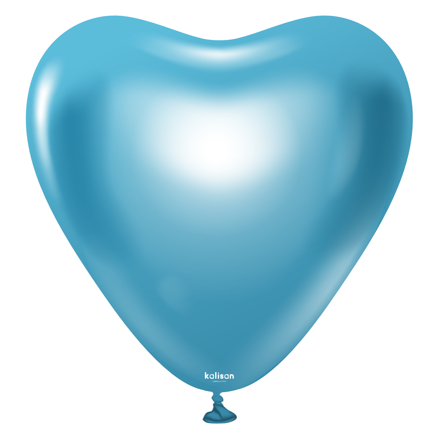 kalisan-mirror-colors-mirror-blue-herz-luftballons-12-zoll-blau image 1