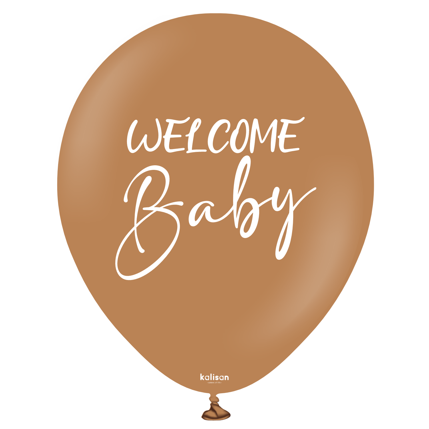 kalisan-gender-reveal-welcome-baby-ballons-caramel-18-2-st-ck image 1