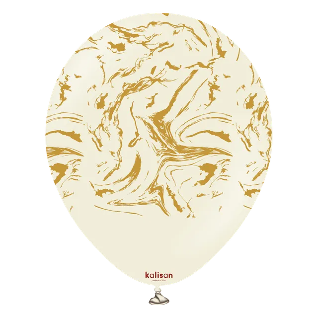 kalisan-space-nebula-white-sand-luftballons-12-zoll-25-st-ck-gold image 1