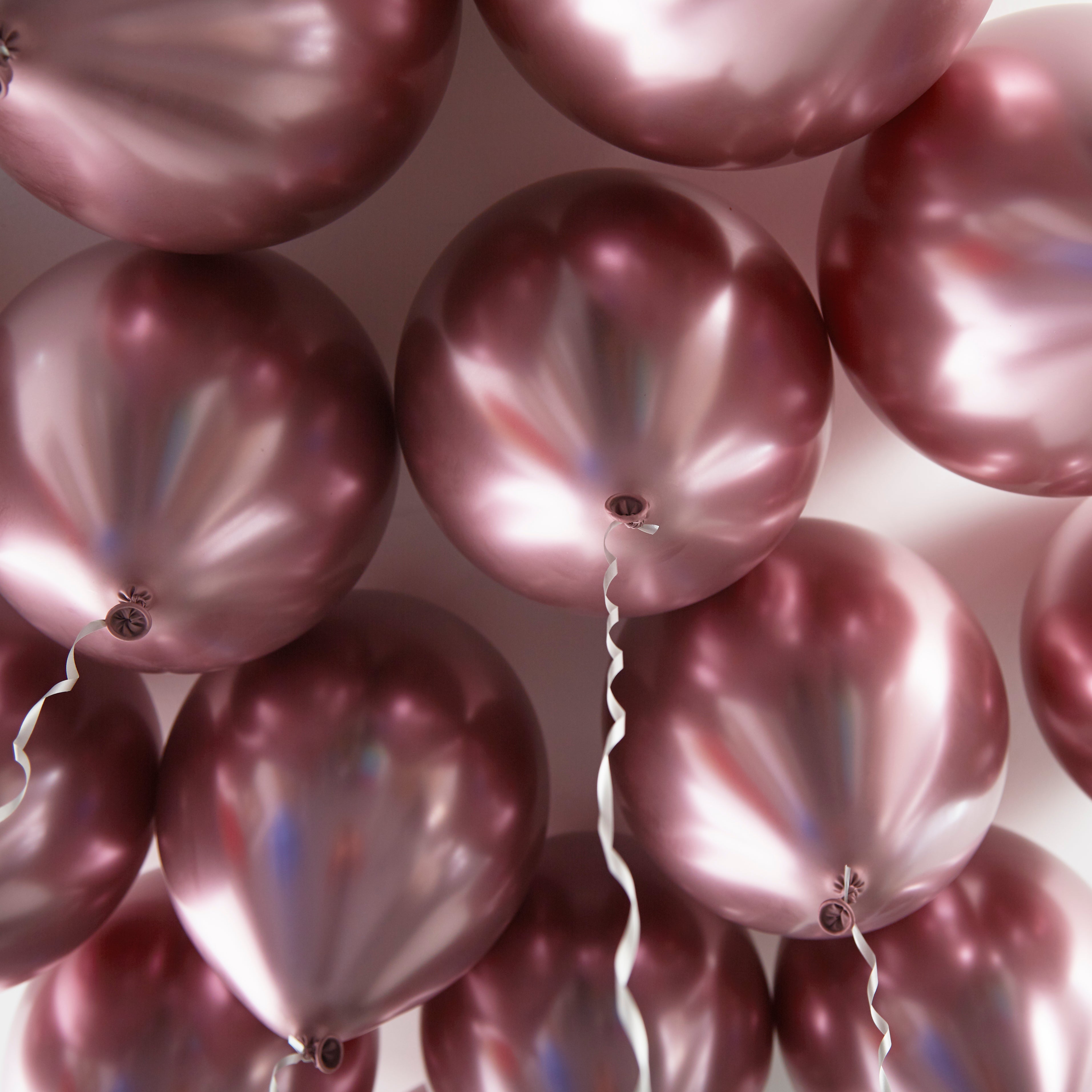 green-paw-glossy-balloons-luftballons-pink-50-st-ck-gl-nzend image 4
