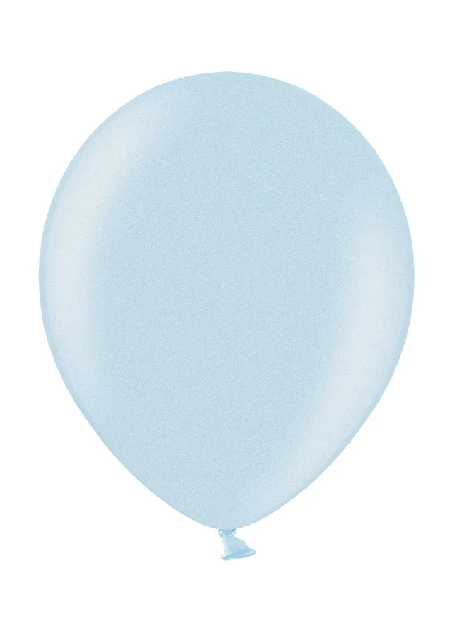 green-paw-metallic-baby-blue-ballons-25-st-ck-metallic-blau image 1