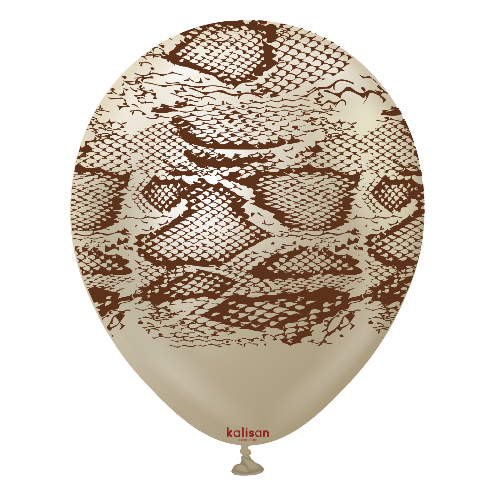 kalisan-safari-snake-white-gold-luftballons-12-25-stk image 1