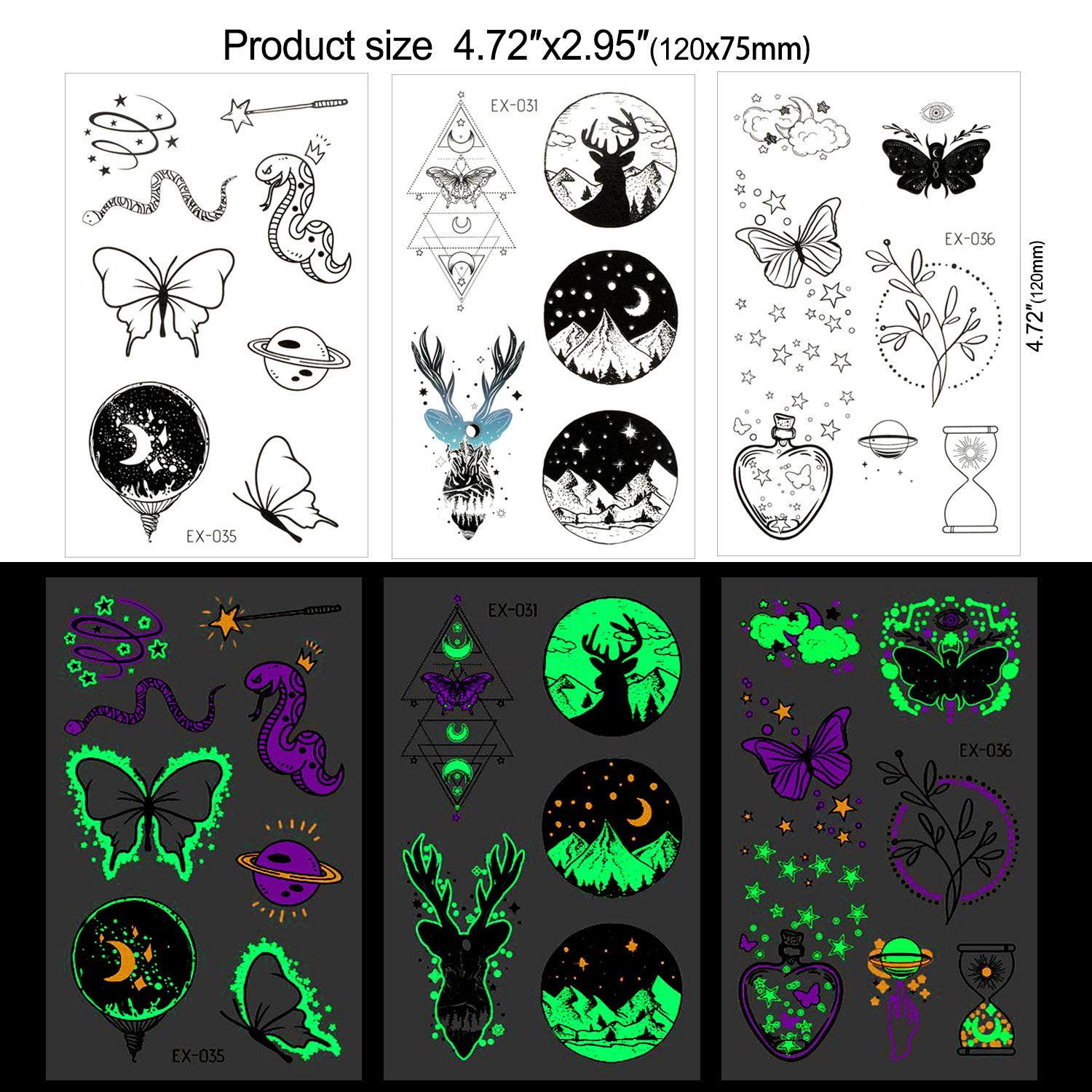howaf-tempor-re-tattoos-schwarz-leuchtend-12-bl-tter image 4