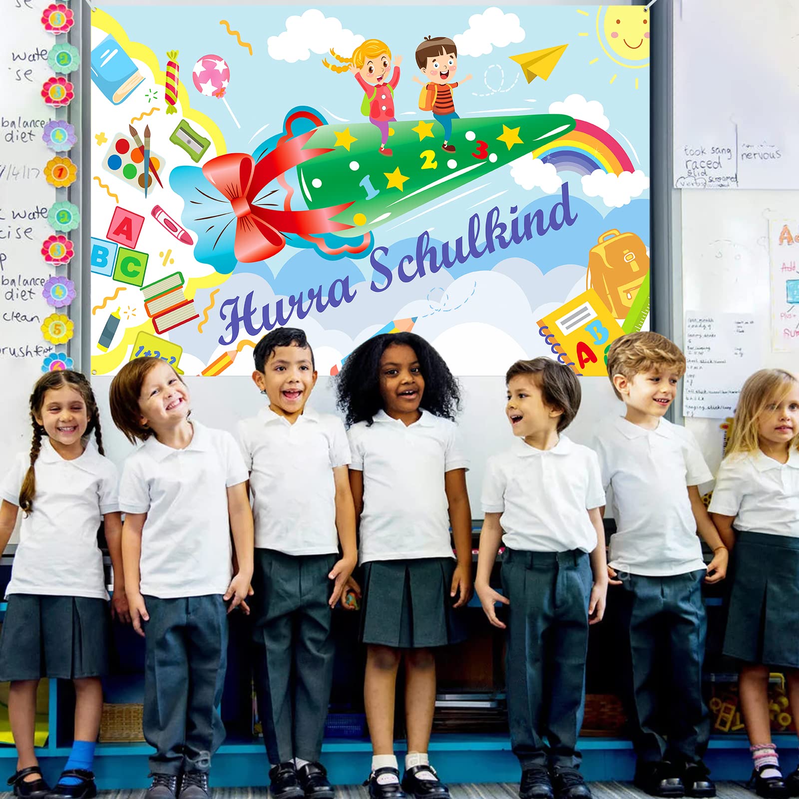 howaf-hurra-schulkind-banner-stoff-185x110cm-einschulung image 7