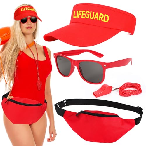 howaf-baywatch-kost-m-lifeguard-set-cap-brille-pfeife-tasche image 8