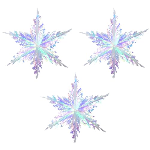 braveshine-party-decorations-schneeflocke-holografisch-40cm-3-st-ck image 8
