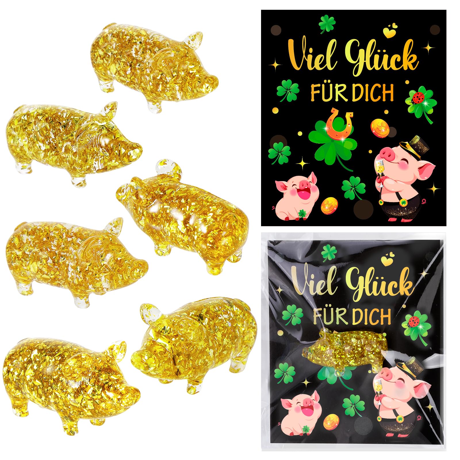 howaf-gl-cksschwein-silvester-6er-set-rosa-mit-karten image 8
