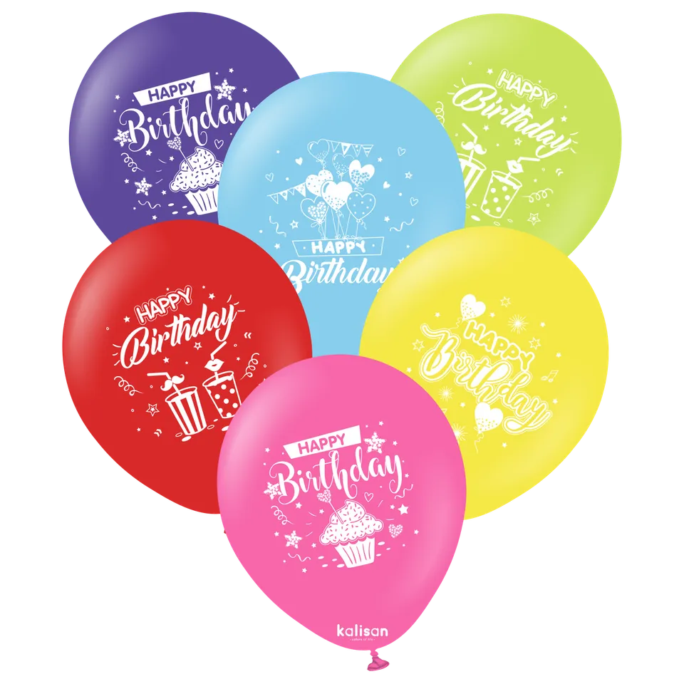 kalisan-birthday-theme-happy-birthday-luftballons-12-zoll-25-st-ck image 1