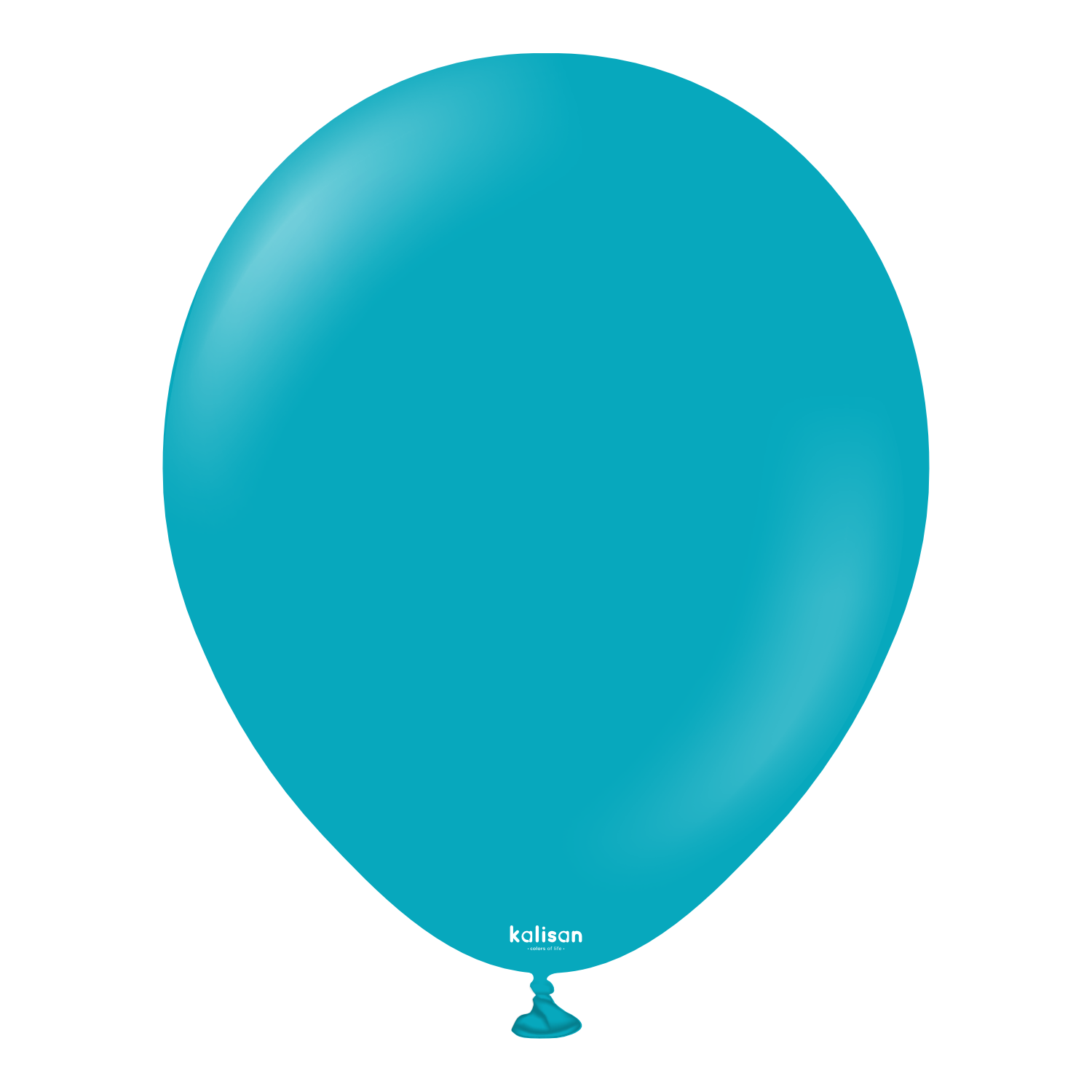 kalisan-standard-colors-t-rkis-luftballons-12-zoll-25-st-ck-latex image 1