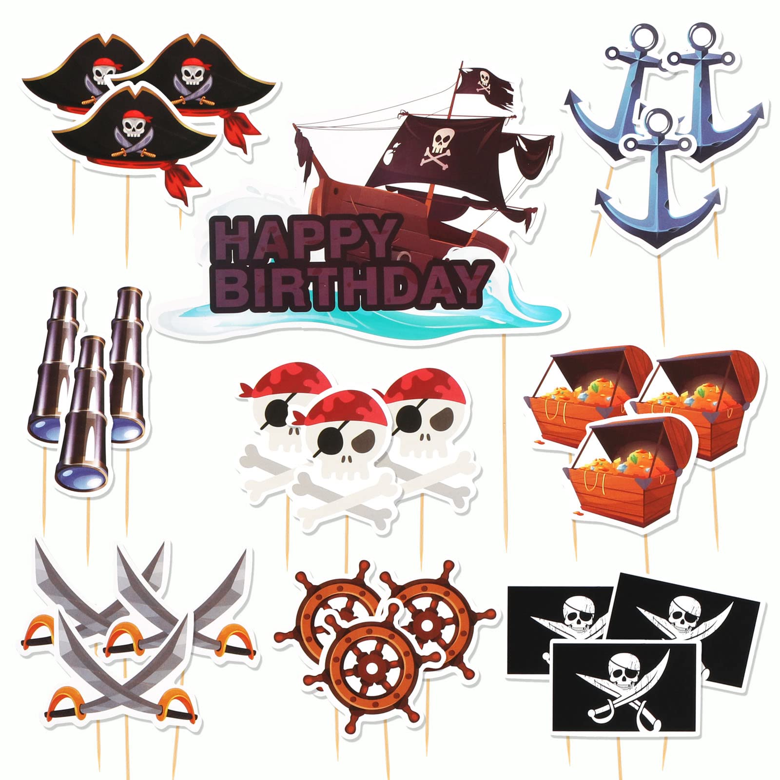 howaf-piraten-tortendeko-geburtstag-cake-topper-25-st-ck image 2