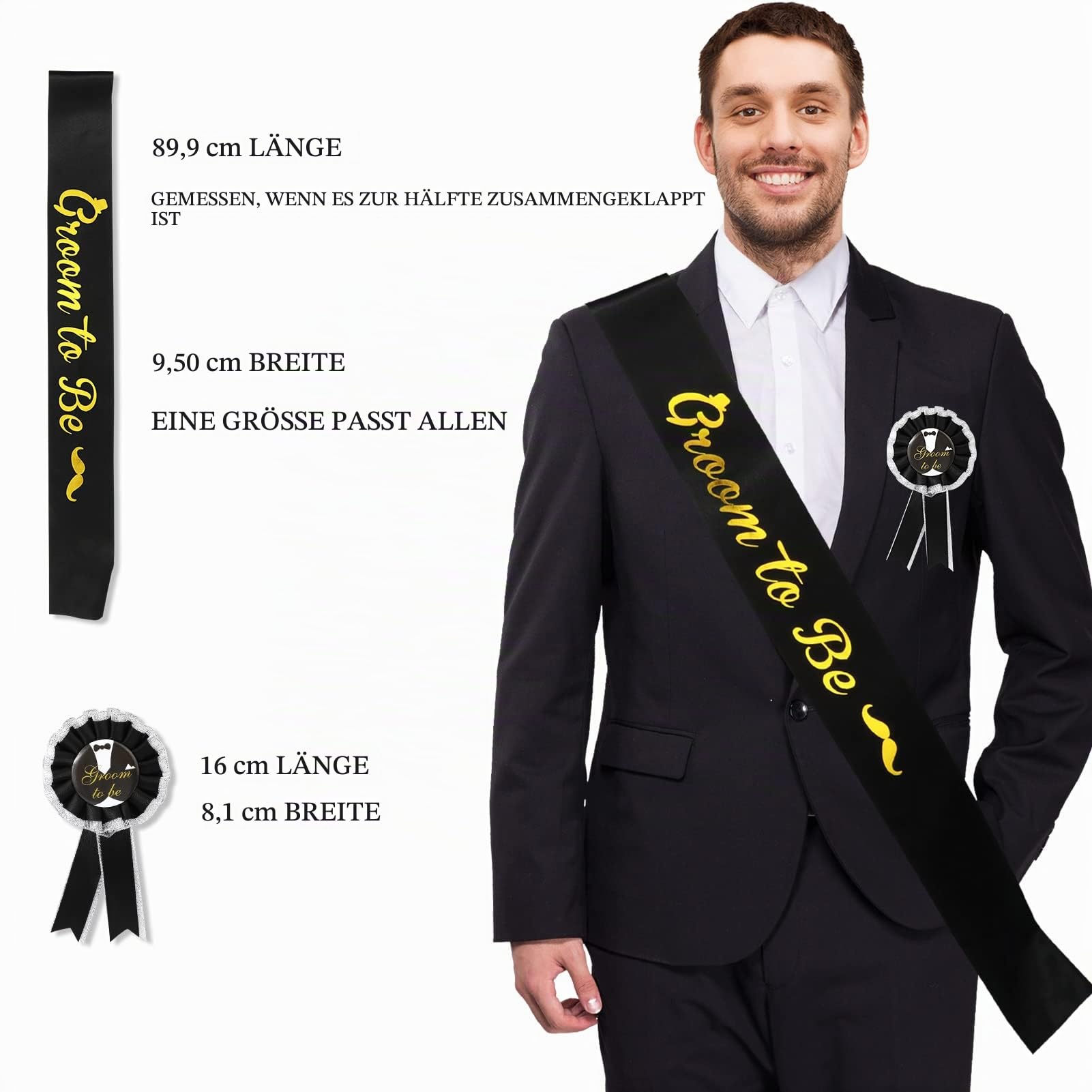 howaf-photo-booth-props-jga-set-br-utigam-sch-rpe-button-schwarz-gold image 2