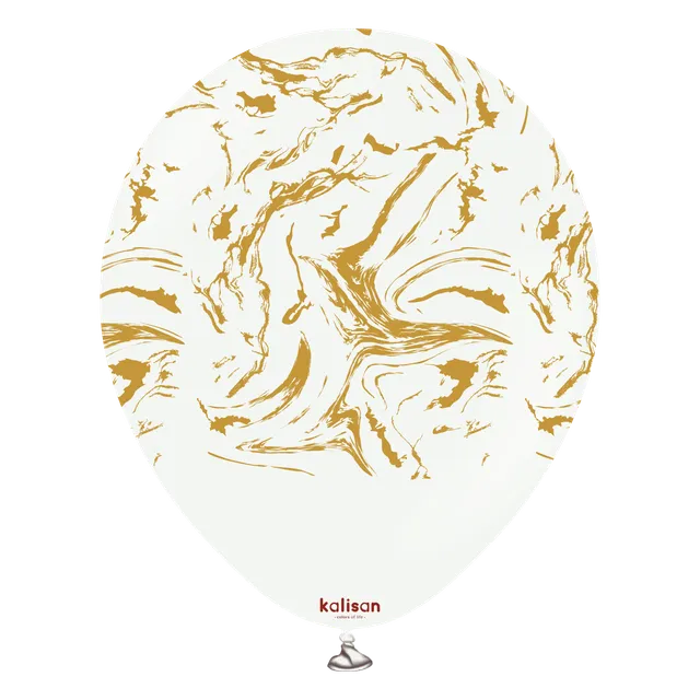 kalisan-space-nebula-white-gold-ballons-12-zoll-25-st-ck image 1